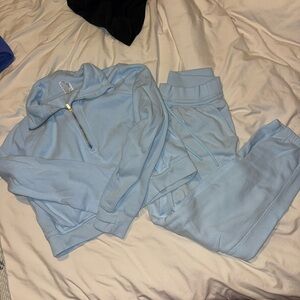 All in Motion Light Blue Sweatshirt & Hoodie Set